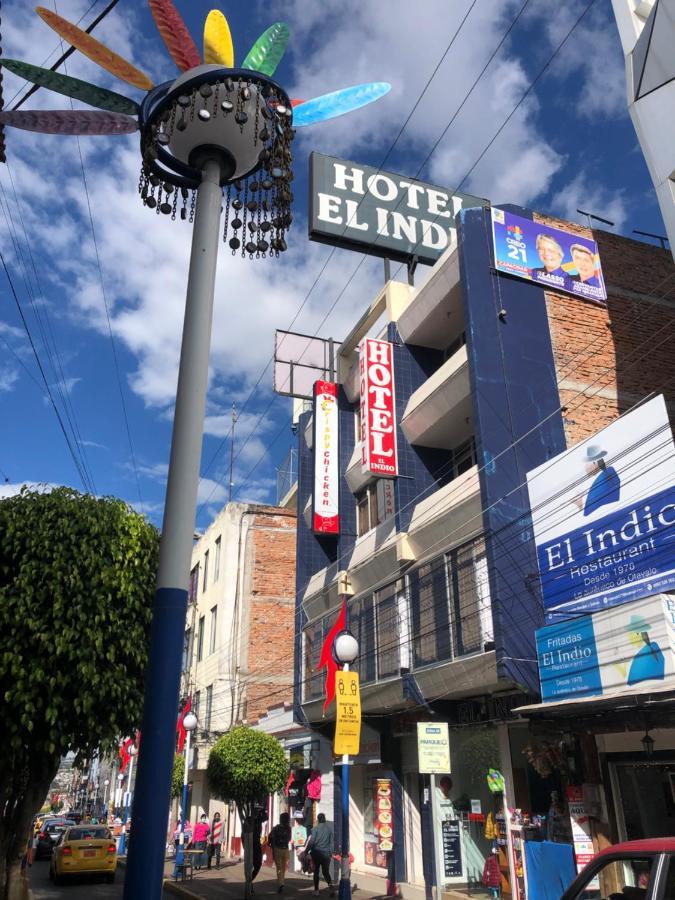 Hotel El Indio Otavalo Esterno foto